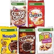 Nestlé raňajkové cereálie MIX príchutí sada 5 ks