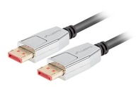 Kábel DISPLAYPORT M/M 20 PIN V1.4 1,8m 8K čierny