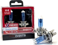 H4 EINPARTS 12V 60/55W EXTREMO XENON EFEKT 12V 55W STUDENÁ BIELA