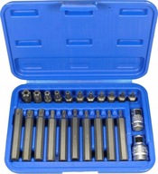 Bity, 23 ks, Torx T10-T50 s otvorom Condor