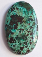 FUSIMA Cabochon chryzokol ~5,5x3,4 cm č.1