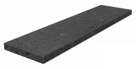 parapet GRANIT Black Antracite Lappato, mat