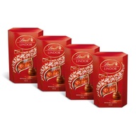 Lindt LINDOR Pralinky mliečne pralinky mliečna čokoláda 200g x4