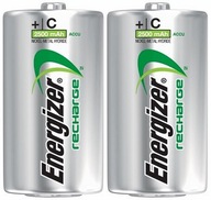 2x ENERGIZER R14 C BATÉRIE 2500 mAh 1,2V