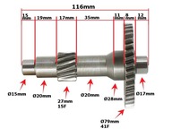 Medzihriadeľový štvorkolka Boxer 150/200cc