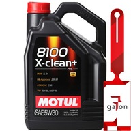 MOTUL 8100 X-Clean+ Plus C3 5w30 5L - syntetický motorový olej