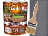 Sadolin SUPERDECK terasový olej Antracit 5L