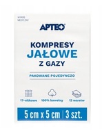 Gázové obklady Synoptis Pharma 5 x 5 cm, 3 kusy