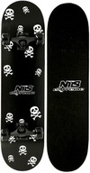 CHLAPCI JUNIOR BLACK NILS ABEC7 SKATEBOARD