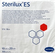 HARTMANN Sterilux ES 10x20cm 17n 16w pevné 100 ks