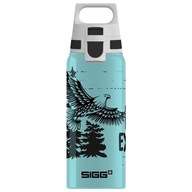 Turistická fľaša na vodu s rukoväťou Sigg WMB One Brave Eagle 600ml