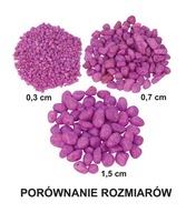 Happet fluórový pom akvarijný štrk. 0,3 cm 0,5 kg