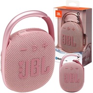 JBL CLIP 4 BEZDRÔTOVÝ REPRODUKTOR VODEODOLNÝ MOBILNÝ BLUETOOTH RUŽOVÝ