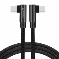 Uhlový GAMING USB-C - USB-C kábel 1,2m SWISSTEN