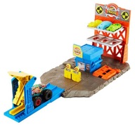 Súprava demolačných staníc Hot Wheels Monster Trucks