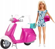 BARBIE GBK85 MÔŽEM BYŤ BARBIE NA SKÚTRI