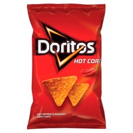 Doritos Hot Corn Chips Corn Nachos 100g