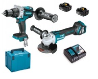 MAKITA COMBO SET 18V BRÚSKA VŔTAČKA 5,0Ah