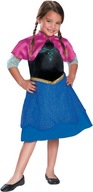 DISNEY FROZEN KARNEVALOVÝ KOSTÝM ANNA FROZEN PRINCEZNÁ 98-110 CM