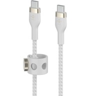 Kábel Belkin Boost Pro Flex USB-C na USB-C 60W, 2m