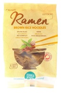 HNEDÉ RYŽOVÉ CESTOVINY RAMEN, BEZLEPKU, BIO 280 g - TERRASANA TERRASANA