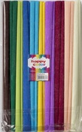 HAPPY COLOR Farebný dekoratívny hodvábny papier SET 10 ks