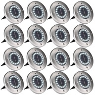 16x LED SOLÁRNE ZEMNÉ LAMP