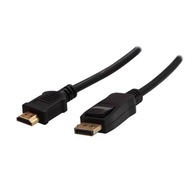 Video kábel DisplayPort M - HDMI M, 5m, čierny