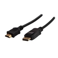 Video kábel DisplayPort M - HDMI M kábel, 5m, čierny