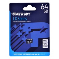 Patriot LX Series microSDHC 64 GB Class 10 UHS-I