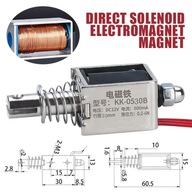 12V solenoidový magnet s priamym elektromagnetom