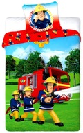 DETSKÉ POSTELIENKY 160x200 FIREMAN SAM BAVLNA pre deti