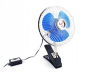 VENTILÁTOR AUTO VENTILÁTOR OTOČNÝ KLIP 12V