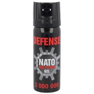 NATO obranný plyn 50 ml gél čierny 10% OC