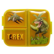 Trojkomorový obedár T-REX Dinosaur