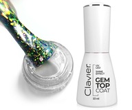 HYBRID TOP NO WIPE ÚDAJE GLITTER CLAVIER 10ML