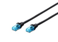 Prepojovací kábel RJ45/RJ45 U/UTP kat. 5e 5,0m AWG 26/7