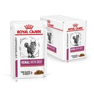 Royal Canin Renal Feline s hovädzou mačkou 12 x 85 g