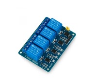 4-kanálový 5V 10A reléový modul pre Arduino