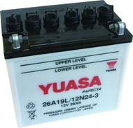 YUASA BATÉRIA 12V 24AH 200A P+ 12N24-3A