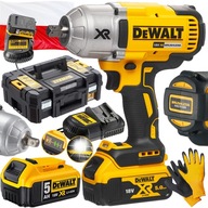 AKUMULÁTOROVÝ NÁRAZOVÝ KLÚČ NA KOLESÁ Dewalt DCF899P1 5Ah PÚZDRO