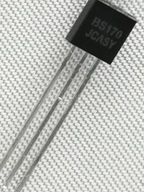 BS170 n kanál MOSFET 60V 500mA za 0,65g