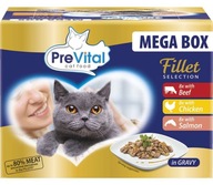 PreVital Filet výber MIX PREMIUM 80% mäsox24