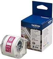 ORIGINÁLNA PÁSKA BROTHER CZ1004 25mm Biela PRIEBEŽNÁ