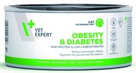 VET EXPERT MAČKA OBEZITA & DIABETIKA 6 x 100 g