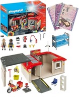 PLAYMOBIL 5663 HASIČSKÁ STANICA SKLADACÍ DO POUZDRA pre 9462 9463 9464