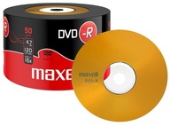 50X DVD Maxell DVD-R 4,7 GB X16 50 ks.