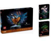 LEGO Icons 10331 Kingfisher + DVE SKVELÉ SÚPRAVY!