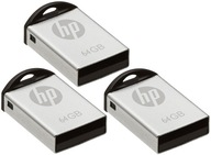 SMALL Pendrive 64GB HP HPFD222W-64 SHORT 3 ks