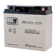 MW Power MWS 18-12 (12V 18Ah) AGM batéria